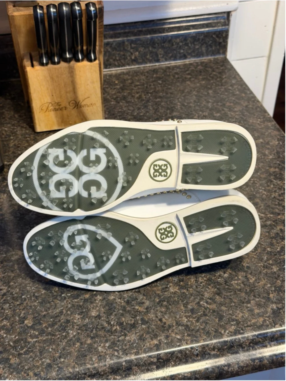 NWT G/Fore Ladies Welt Stud Gallivanter Golf Shoes White Women's 6.5